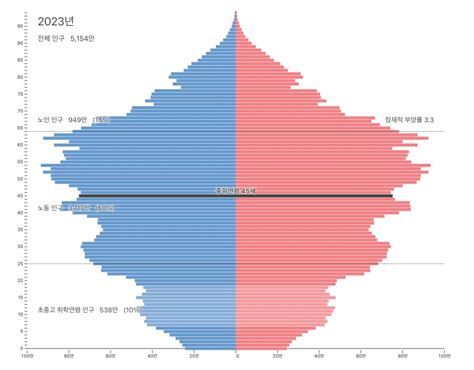 korea population pyramid|korea population pyramid 2023.